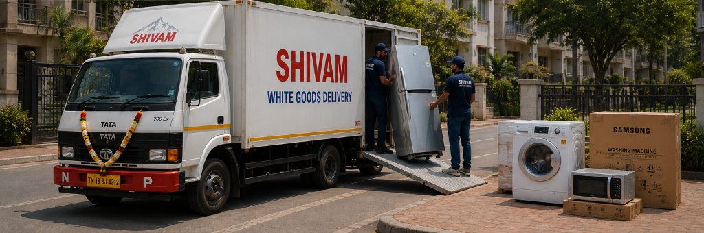 White Goods Shipping Shivam Logistics