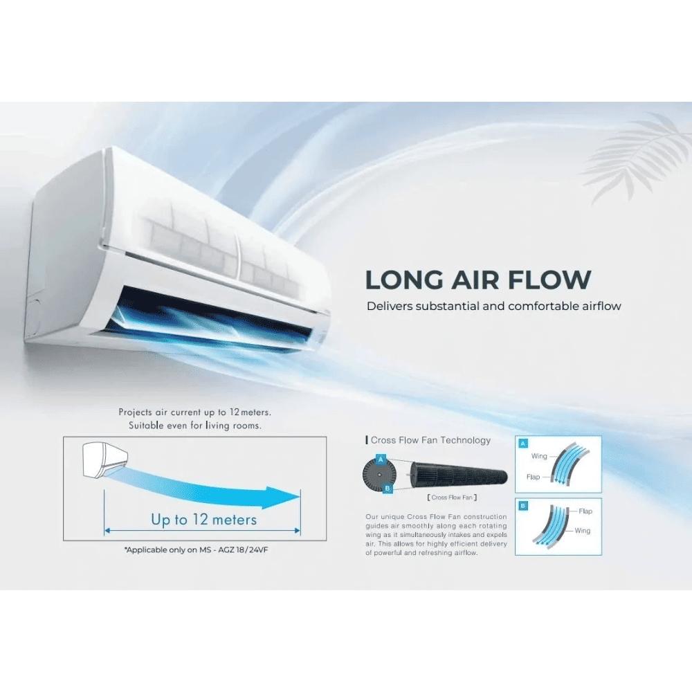 MITSUBISHI 2TON NON-INVERTER AIR CONDITIONERS 2STAR
