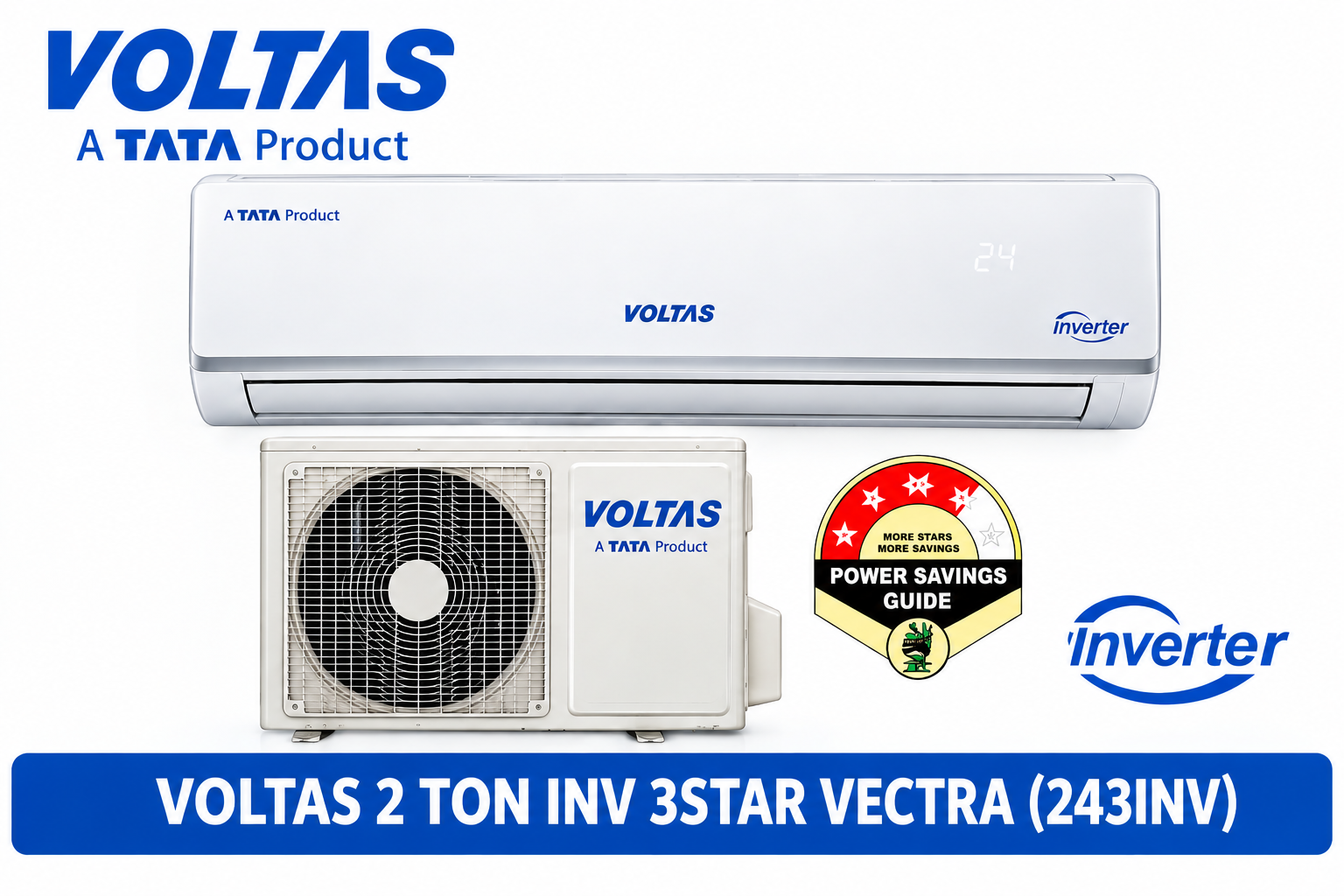 VOLTAS 2 TON INV 3STAR